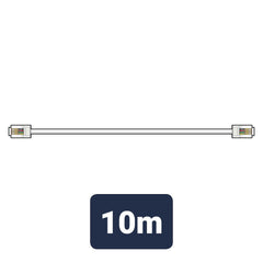 AV:Link RJ11-Modularstecker-zu-Stecker-Kabel 10,0 m