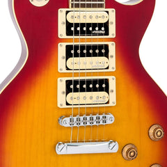 Vintage V100 3 Pick Up Guitar - Cherry Sunburst