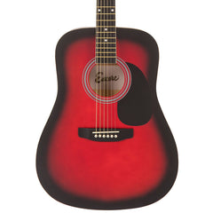 Encore Acoustic Guitar Outfit - Redburst