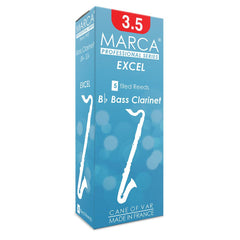 Marca Reed Clarinet Bass Excel 3.5  - Pk Of 5