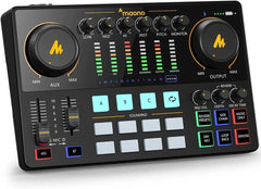 Maono AME2 Portable Live Streaming Podcast Production Console