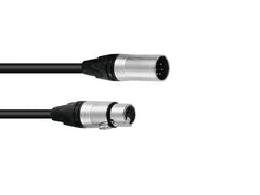 Psso Dmx Cable Xlr 5Pin 5M Bk Neutrik