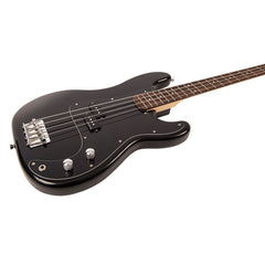 Vintage V40 Coaster Series Bass Guitar - Gloss Black