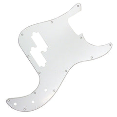 Gt P Bass Scratchplate- White