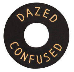 Joe Doe Poker Chip In Aged Black - Dazed - Confused