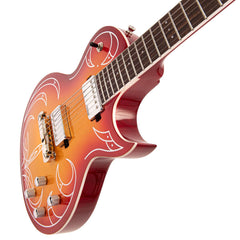 Joe Doe By Vintage - Hot Rod Cali-sunset Burst With Case