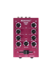 Omnitronic Gnome-202 DJ Mixer Red Mixing Desk