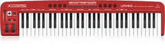 Behringer UMX610 61 Key USB Midi Keyboard with USB Audio Interface