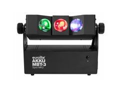 2x Eurolite AKKU MBT-3 Spot MK2 Light Fan Uplight / Beam with Battery