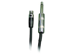 JTS GC-80 4-Pin Mini XLR to 6.3mm Jack Cable - 80cm