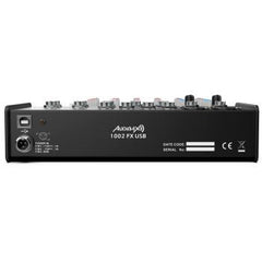 Audibax 1002 FX USB 8-Kanal-Mixer