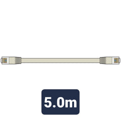 AV:Link Cat6 Patchkabel UTP RJ45-Stecker auf RJ45-Stecker 5,0 m