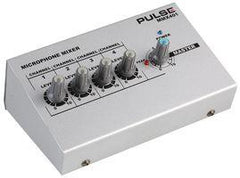 Mélangeur de microphone compact Pulse MMX401 à 4 canaux