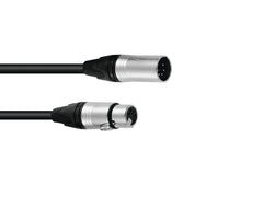 Psso Dmx Cable Xlr 5Pin 1M Bk Neutrik