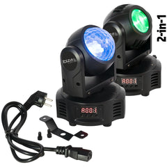 Lyre Ibiza Dual DMX 2 x 10 W RGBW Astro &amp; Beam