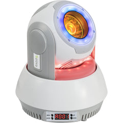 Tête mobile Ibiza STAR-BEAM-WH Beam 40W RGBW Halo Disco DJ