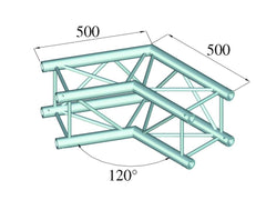 Alutruss Quadlock 6082C-22 2-Way Corner 120?