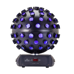 Soundsation LED Mirrorball Revolving Light Effect 5 x 18W RGBWA+UV HEX