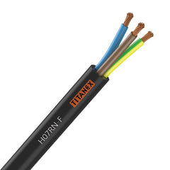 Titanex H07-RNF 1.5mm 3 Core Rubber Cable 100m