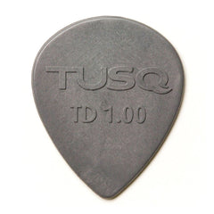 Graphtech Tusq Tear Drop Pick 1.00mm Gray - 72pcs