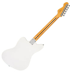 Vintage Revo Series Surfmaster Quad Guitar - Metallic White