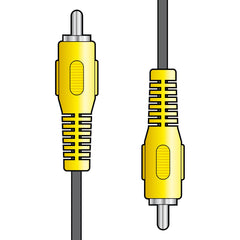 AV:Link RCA-Stecker auf RCA-Steckerkabel 10,0 m