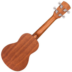 Laka Sapele Series Soprano Ukulele & Bag - Natural Mahogany