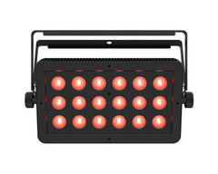 2x Chauvet DJ SlimBANK Q18 ILS 18x4W LED Washlights with Command Controller and D-FI DMX Transceivers