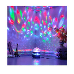 4x Intimidation Small LED Disco Ball Mirrorball Projection Light Bundle