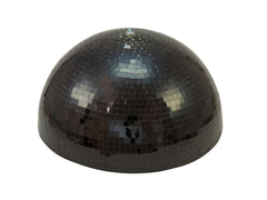 Eurolite Half Mirror Ball 50Cm Black Motorized