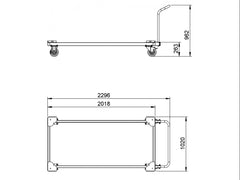 Alutruss Be-1Wg Transportsystem