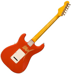 Vintage V6 Icon - Distressed Firenza Red