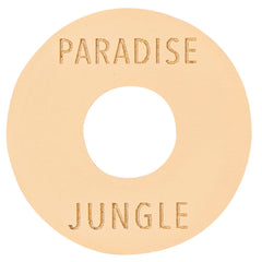 Joe Doe Poker Chip In Aged White - Paradise - Jungle