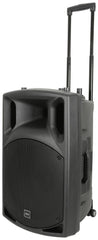 QTX 15" Portable Sound System with UHF, USB/SD/FM and Bluetooth