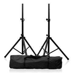 2x Ibiza XTK8A-MKII Active Full-Range PA Box 8”/20cm 200W Inc Stands