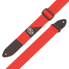 Guitar Tech Red Nylon Strap- 50mm