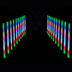 4x Equinox Pulse Tube LED Regenbogen Farbwechsel DJ Disco Party Lichteffekt