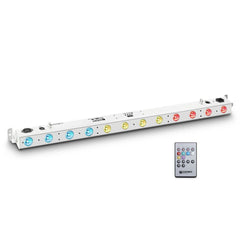 Cameo TRIBAR 200 IR WH 12 x 3 W TRI LED Bar in White with IR Remote Control