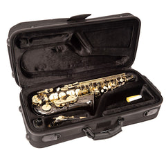 Odyssey Premiere Black Alto Saxophone W/case