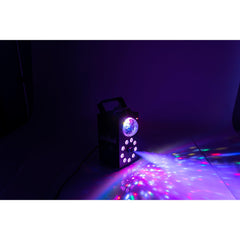 Machine à brouillard Ibiza FOGGY-ASTRO 700 W avec lumière LED Astro avec 1 L de liquide