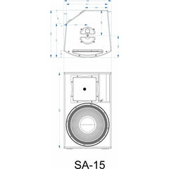 2x SYNQ SA-15 15" DSP-Aktivlautsprecher Schalldruckpegel (dB) 131