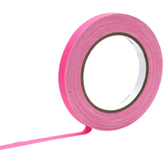 Ruban Gaffer en tissu fluorescent eLumen8 3170 12 mm x 23 m - Rose