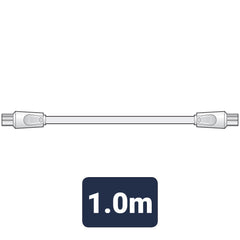 AV:Link Koaxialstecker-zu-Steckerkabel 1,0 m