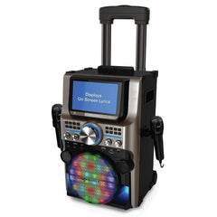 EKS300 Easy Karaoke Ultimate Bluetooth Karaoke Machine with LED Effects