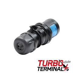 PCE 16A 230V 2P+E Black Plug (013-6TTx)