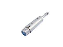 Adaptateur Omnitronic XLR(F)/Jack(M) Mono