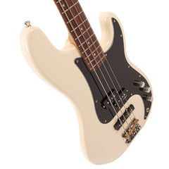 Vintage Bass Pj Guitar - Vintage White