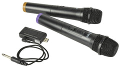 Système sans fil UHF portable double USB QTX U-MIC