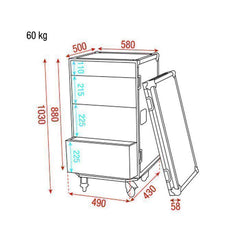 DAP Drawer Case 16HE