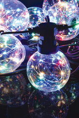 Lyyt | 10 Outdoor LED Festoon Lights | Multicoloured